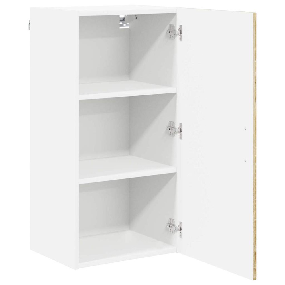 Produktbild för Väggskåp LUCCA Sonoma-ek 40 x 31 x 80 cm Konstruerat trä