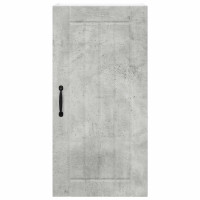 Produktbild för Väggskåp LUCCA Betonggrå 40 x 31 x 80 cm Konstruerat trä