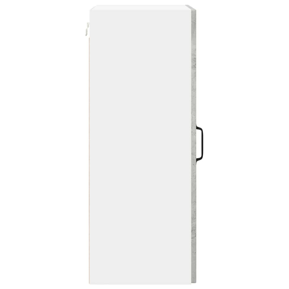 Produktbild för Väggskåp LUCCA Betonggrå 40 x 31 x 80 cm Konstruerat trä