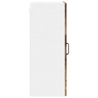 Produktbild för Väggskåp LUCCA Rökt ek 40 x 31 x 80 cm Konstruerat trä