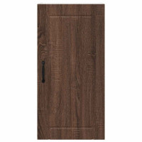 Produktbild för Väggskåp LUCCA Brun ek 40 x 31 x 80 cm Konstruerat trä