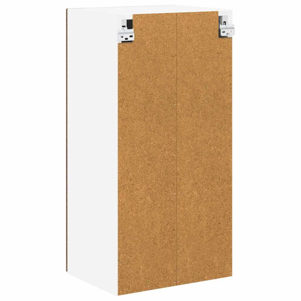 Produktbild för Väggskåp LUCCA Brun ek 40 x 31 x 80 cm Konstruerat trä