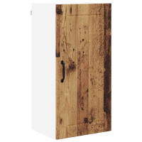 Produktbild för Väggskåp LUCCA Gammalt trä 40 x 31 x 80 cm Konstruerat trä