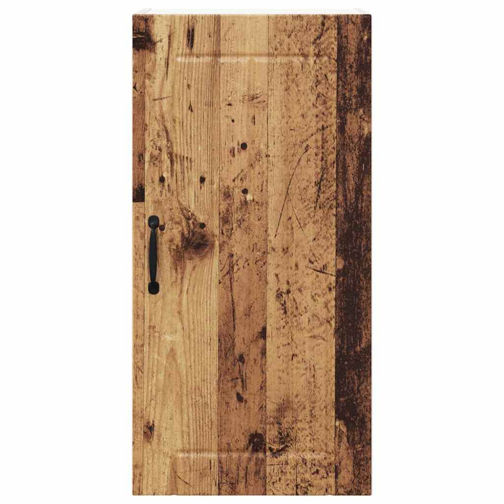 Produktbild för Väggskåp LUCCA Gammalt trä 40 x 31 x 80 cm Konstruerat trä