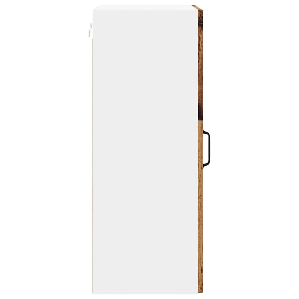 Produktbild för Väggskåp LUCCA Gammalt trä 40 x 31 x 80 cm Konstruerat trä