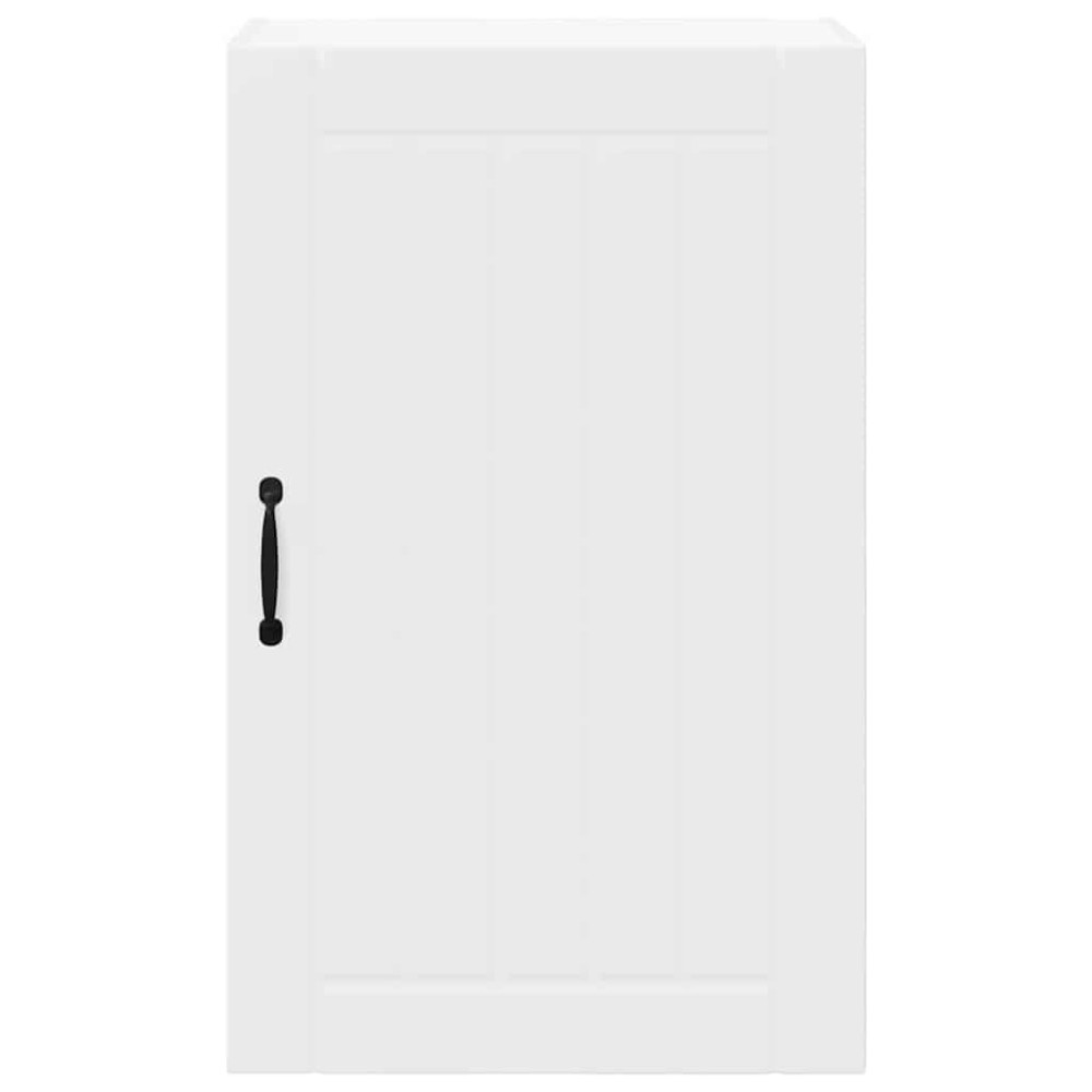 Produktbild för Väggskåp LUCCA Vit 50 x 31 x 80 cm Konstruerat trä