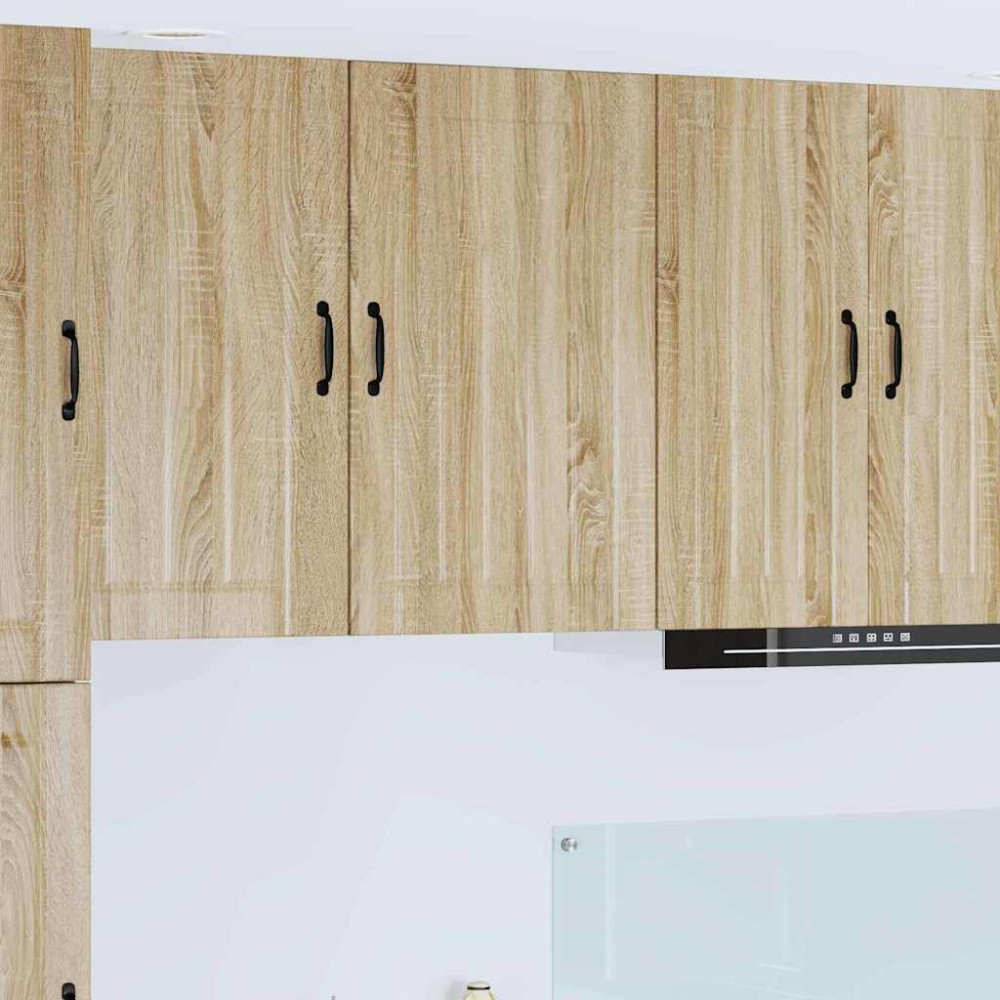 Produktbild för Väggskåp LUCCA Sonoma-ek 50 x 31 x 80 cm Konstruerat trä