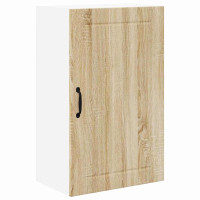 Produktbild för Väggskåp LUCCA Sonoma-ek 50 x 31 x 80 cm Konstruerat trä