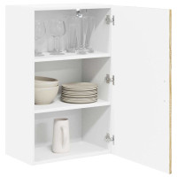 Produktbild för Väggskåp LUCCA Sonoma-ek 50 x 31 x 80 cm Konstruerat trä