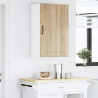 Produktbild för Väggskåp LUCCA Sonoma-ek 50 x 31 x 80 cm Konstruerat trä