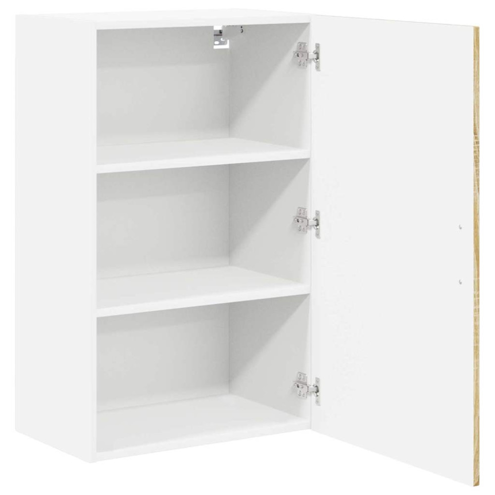 Produktbild för Väggskåp LUCCA Sonoma-ek 50 x 31 x 80 cm Konstruerat trä