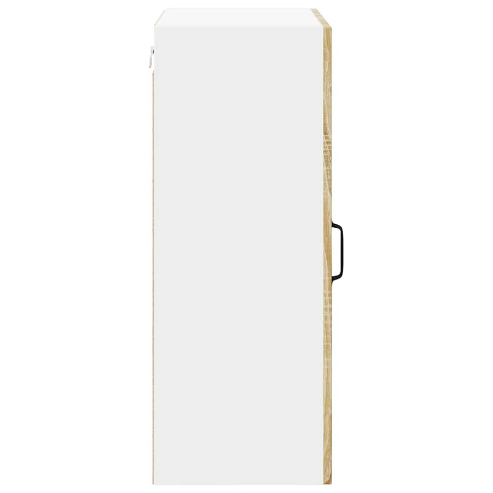 Produktbild för Väggskåp LUCCA Sonoma-ek 50 x 31 x 80 cm Konstruerat trä
