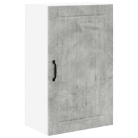 Produktbild för Väggskåp LUCCA Betonggrå 50 x 31 x 80 cm Konstruerat trä