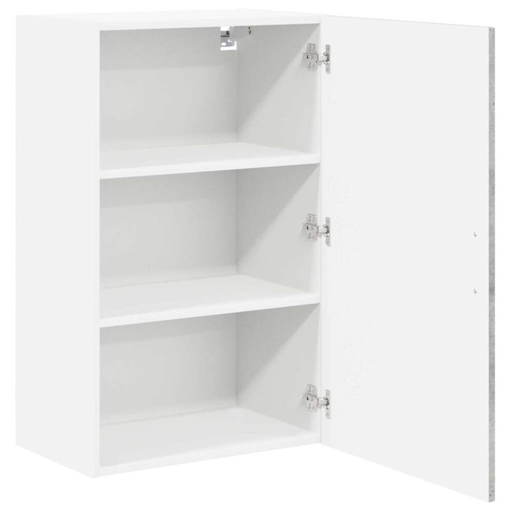 Produktbild för Väggskåp LUCCA Betonggrå 50 x 31 x 80 cm Konstruerat trä