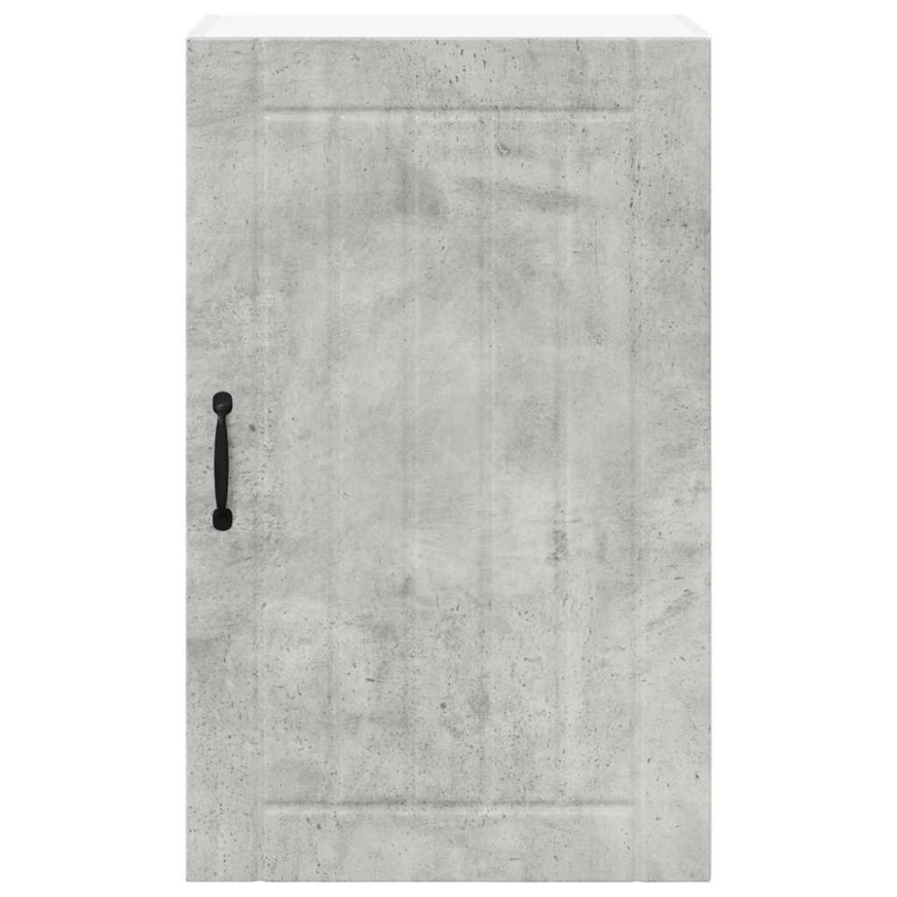 Produktbild för Väggskåp LUCCA Betonggrå 50 x 31 x 80 cm Konstruerat trä