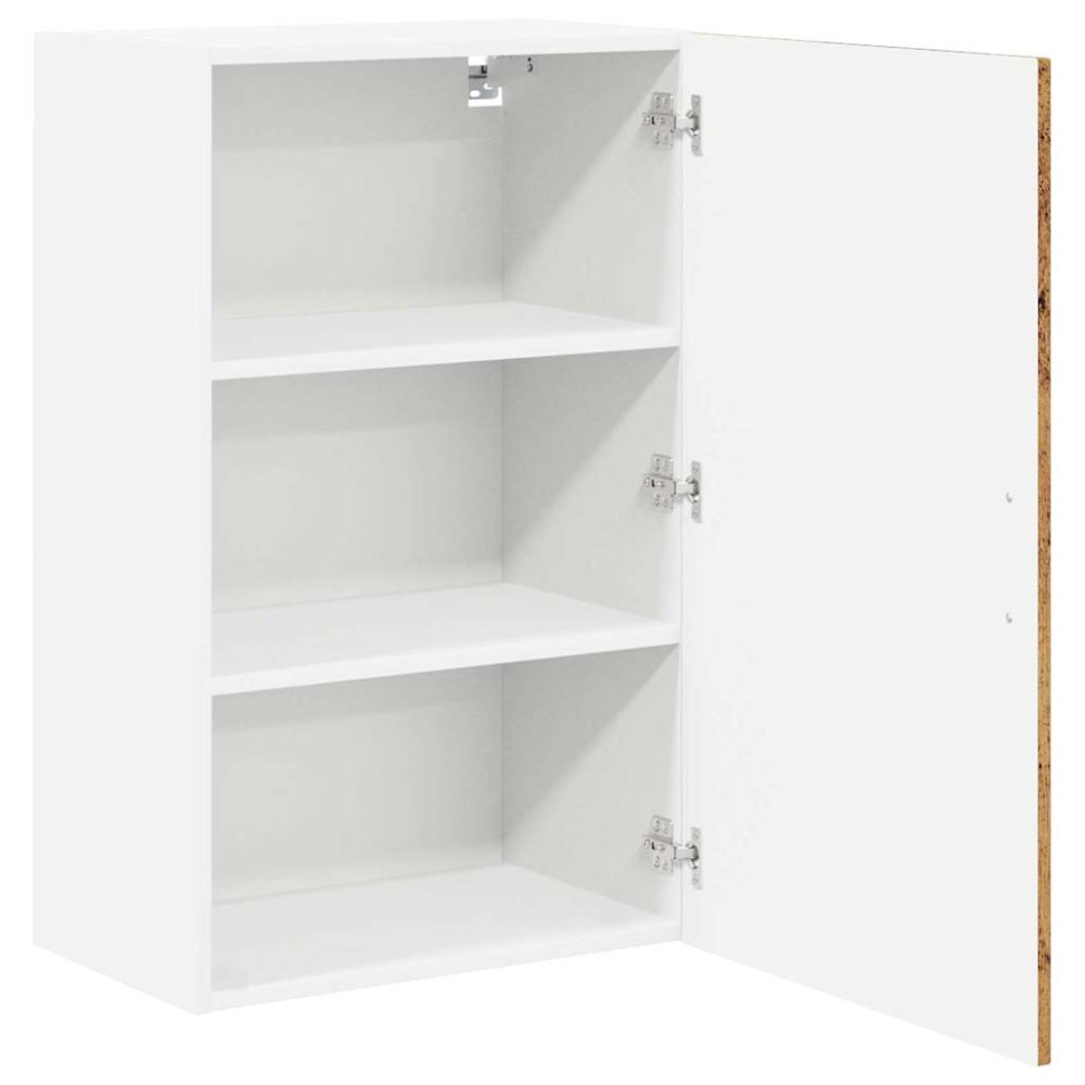 Produktbild för Väggskåp LUCCA Gammalt trä 50 x 31 x 80 cm Konstruerat trä