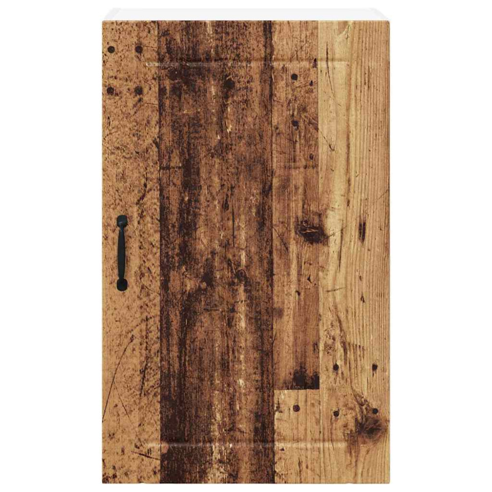 Produktbild för Väggskåp LUCCA Gammalt trä 50 x 31 x 80 cm Konstruerat trä