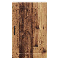 Produktbild för Väggskåp LUCCA Gammalt trä 50 x 31 x 80 cm Konstruerat trä