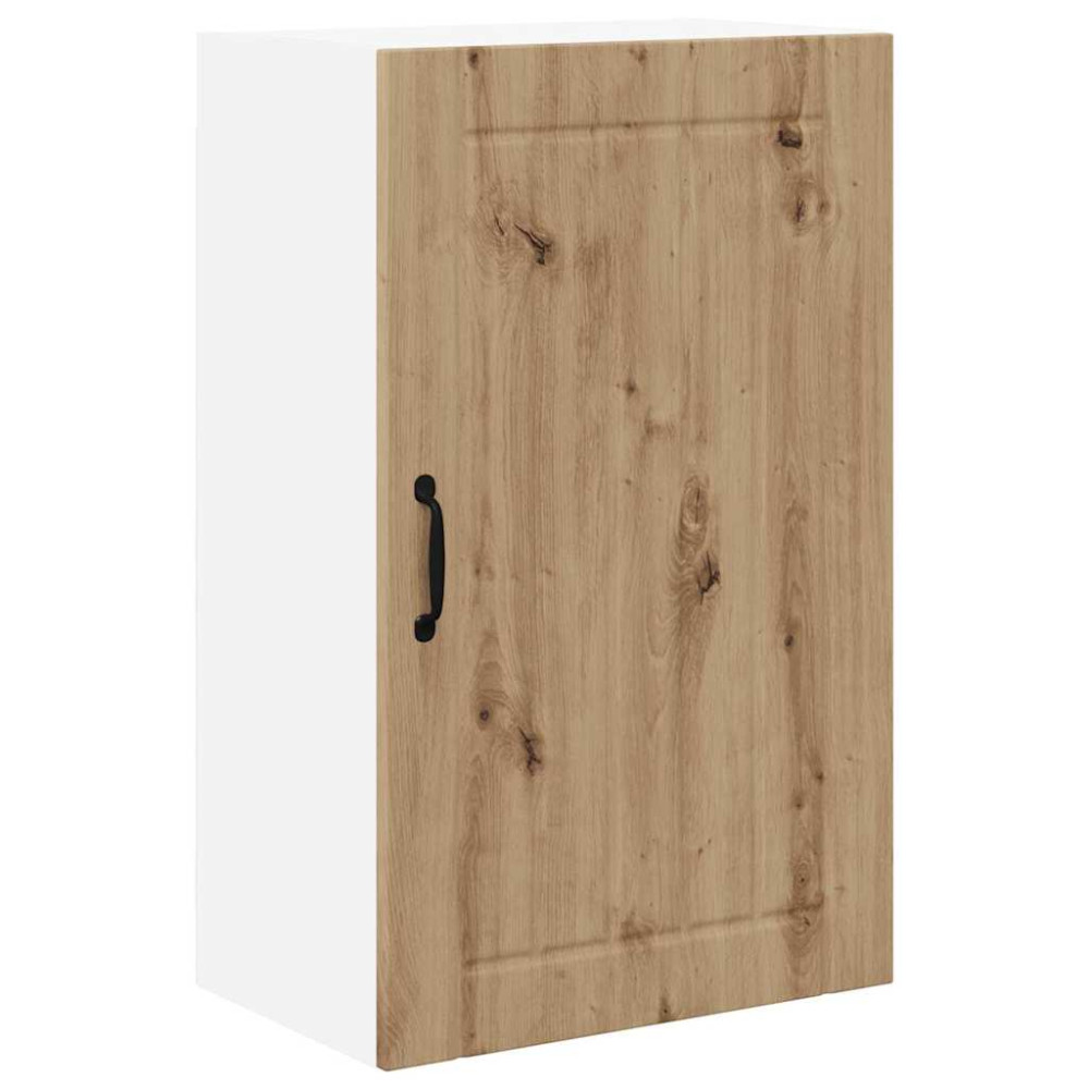 Produktbild för Väggskåp LUCCA Artisan-ek 50 x 31 x 80 cm Konstruerat trä