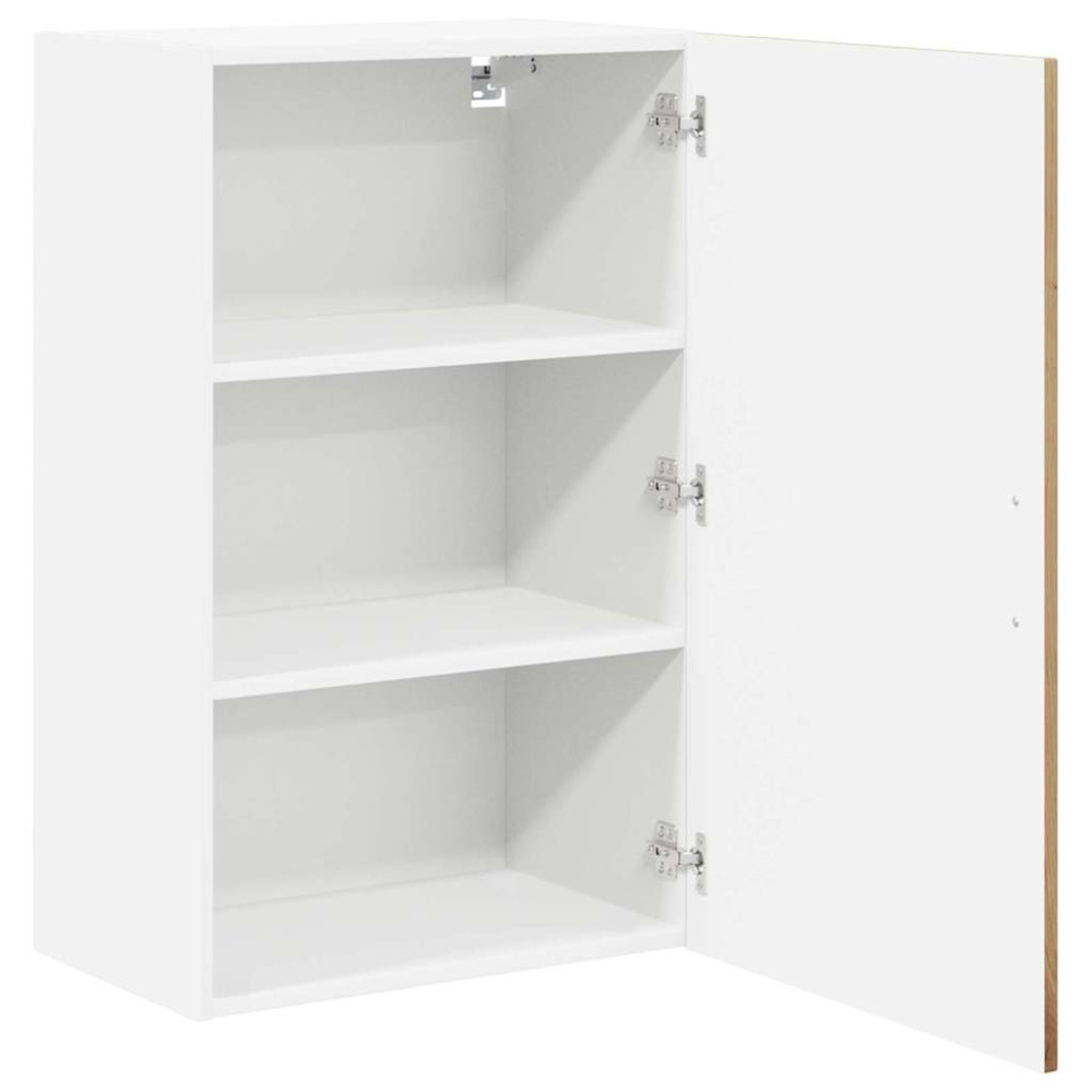 Produktbild för Väggskåp LUCCA Artisan-ek 50 x 31 x 80 cm Konstruerat trä