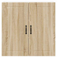 Produktbild för Väggskåp LUCCA Sonoma-ek 80 x 31 x 80 cm Konstruerat trä