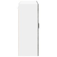 Produktbild för Väggskåp LUCCA Betonggrå 80 x 31 x 80 cm Konstruerat trä