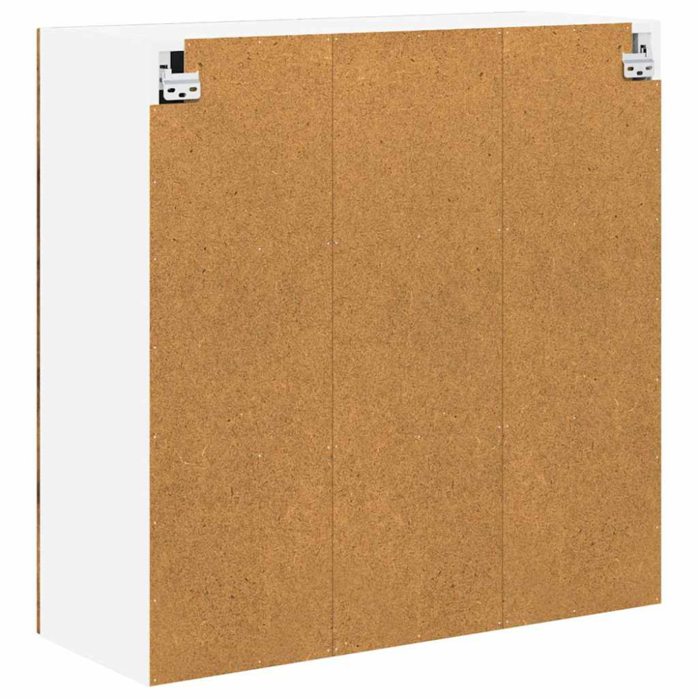Produktbild för Väggskåp LUCCA Rökt ek 80 x 31 x 80 cm Konstruerat trä