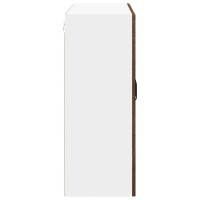 Produktbild för Väggskåp LUCCA Brun ek 80 x 31 x 80 cm Konstruerat trä