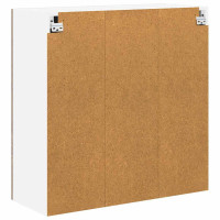 Produktbild för Väggskåp LUCCA Brun ek 80 x 31 x 80 cm Konstruerat trä