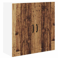 Produktbild för Väggskåp LUCCA Gammalt trä 80 x 31 x 80 cm Konstruerat trä