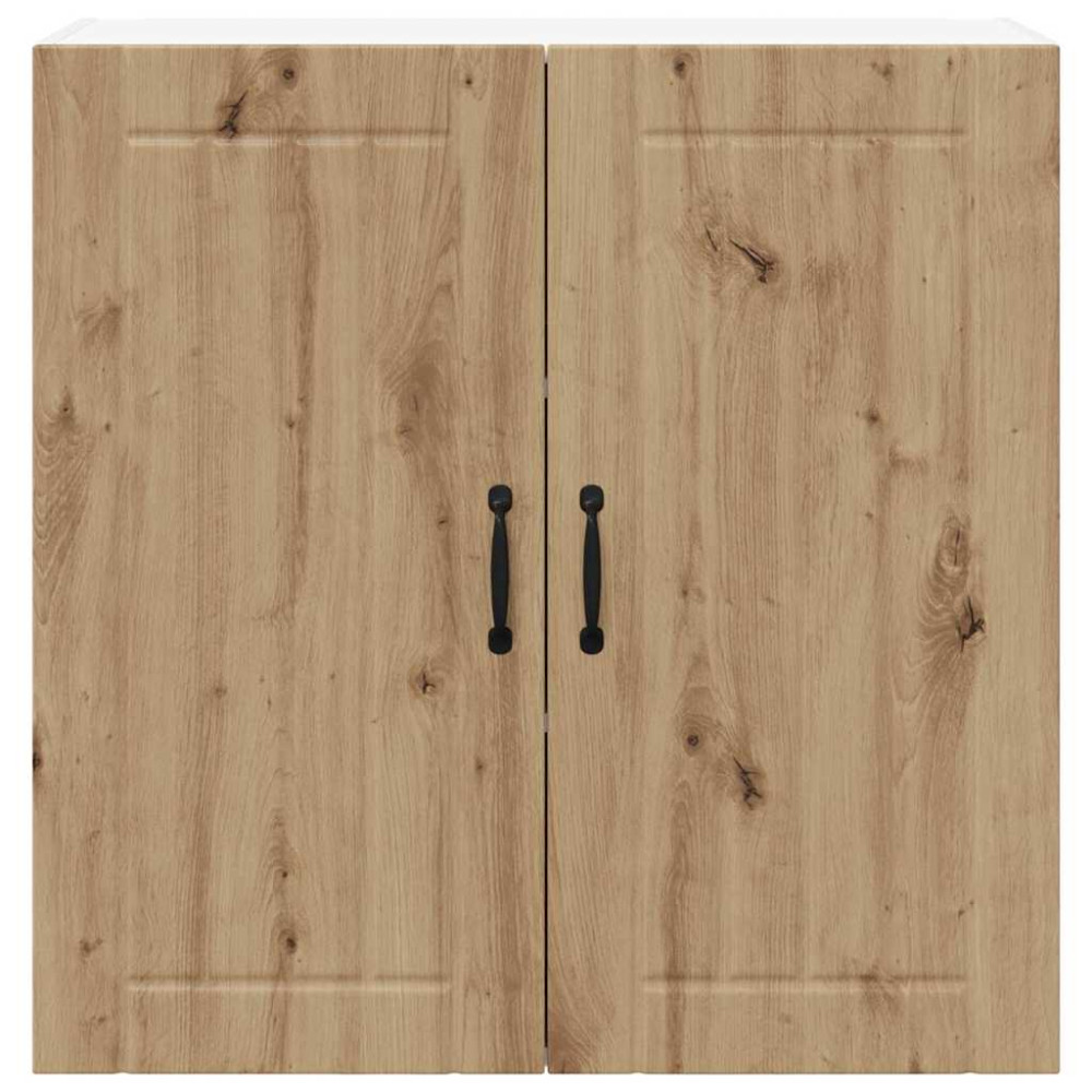 Produktbild för Väggskåp LUCCA Artisan-ek 80 x 31 x 80 cm Konstruerat trä