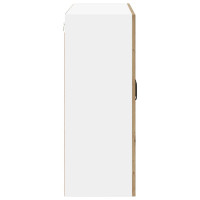 Produktbild för Väggskåp LUCCA Artisan-ek 80 x 31 x 80 cm Konstruerat trä