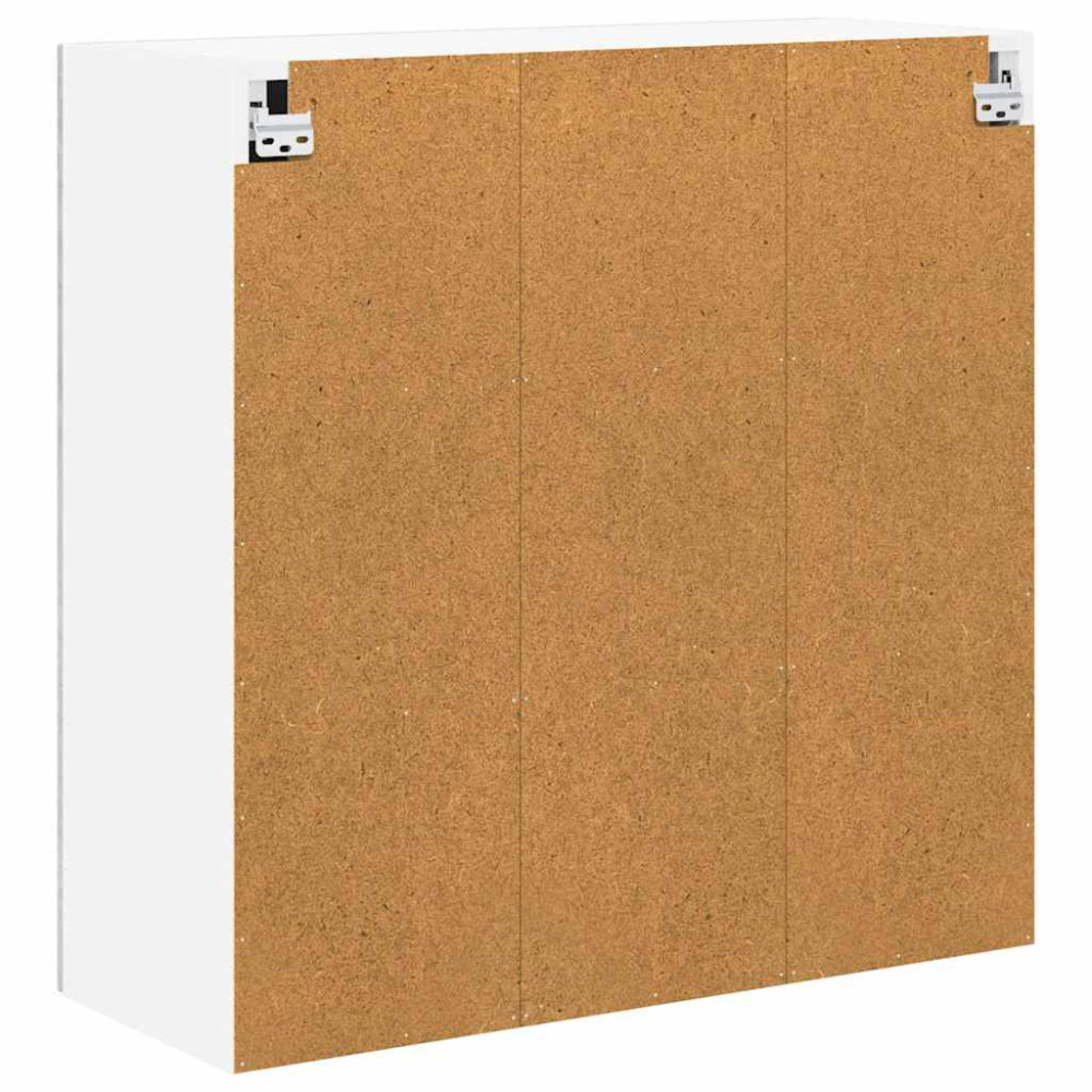 Produktbild för Väggglasförråd LUCCA Betonggrå 80 x 31 x 80 cm Konstruerat trä