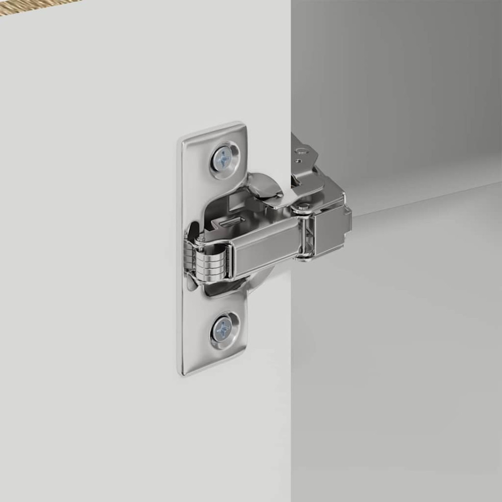 Produktbild för Vägghörnskåp LUCCA Sonoma-ek 57 x 57 x 80 cm Konstruerat trä