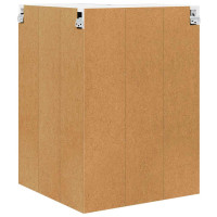 Produktbild för Vägghörnskåp LUCCA Brun ek 57 x 57 x 80 cm Konstruerat trä