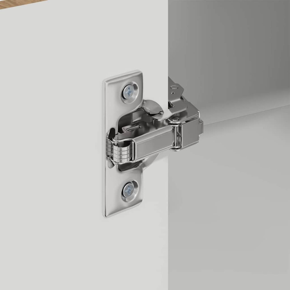 Produktbild för Vägghörnskåp LUCCA Artisan-ek 57 x 57 x 80 cm Konstruerat trä