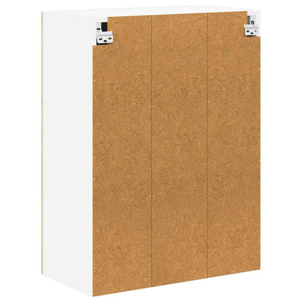 Produktbild för Väggglasförråd LUCCA Sonoma-ek 60 x 31 x 80 cm Konstruerat trä