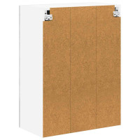 Produktbild för Väggglasförråd LUCCA Betonggrå 60 x 31 x 80 cm Konstruerat trä