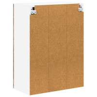 Produktbild för Väggglasförråd LUCCA Rökt ek 60 x 31 x 80 cm Konstruerat trä