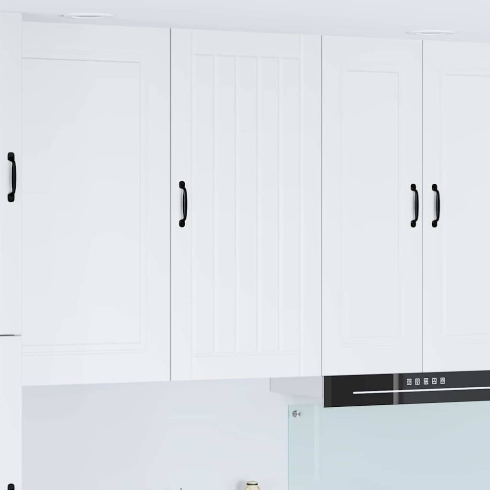 Produktbild för Väggskåp LUCCA Vit 50 x 31 x 100 cm Konstruerat trä
