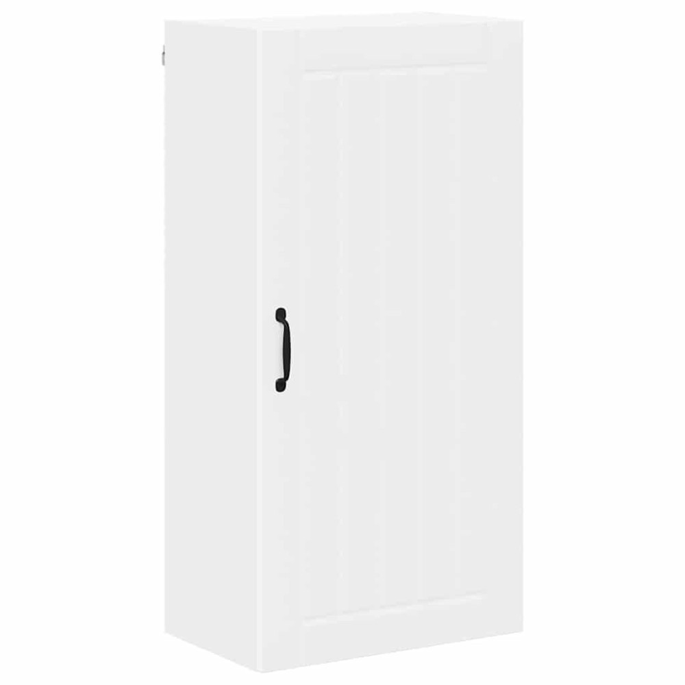 Produktbild för Väggskåp LUCCA Vit 50 x 31 x 100 cm Konstruerat trä