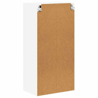 Produktbild för Väggskåp LUCCA Vit 50 x 31 x 100 cm Konstruerat trä