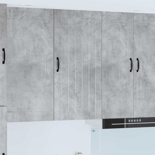 vidaXL Väggskåp LUCCA Betonggrå 50 x 31 x 100 cm Konstruerat trä