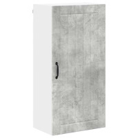 Produktbild för Väggskåp LUCCA Betonggrå 50 x 31 x 100 cm Konstruerat trä