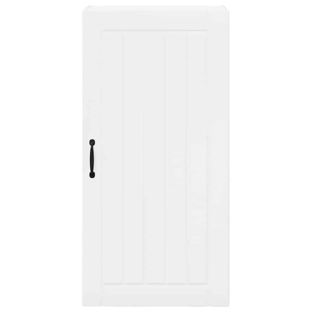 Produktbild för Väggskåp LUCCA Vit högglans 50 x 31 x 100 cm Konstruerat trä