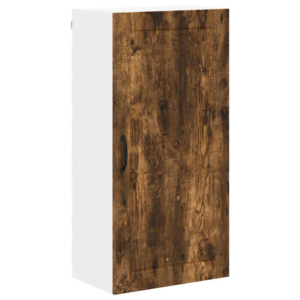 Produktbild för Väggskåp LUCCA Rökt ek 50 x 31 x 100 cm Konstruerat trä