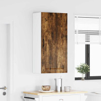 Produktbild för Väggskåp LUCCA Rökt ek 50 x 31 x 100 cm Konstruerat trä