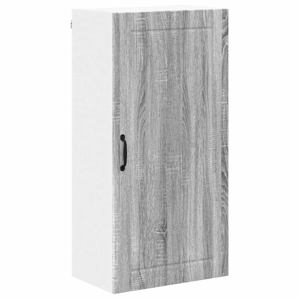 Produktbild för Väggskåp LUCCA Grå sonoma-ek 50 x 31 x 100 cm Konstruerat trä