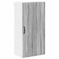 Produktbild för Väggskåp LUCCA Grå sonoma-ek 50 x 31 x 100 cm Konstruerat trä