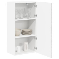 Produktbild för Väggskåp LUCCA Grå sonoma-ek 50 x 31 x 100 cm Konstruerat trä